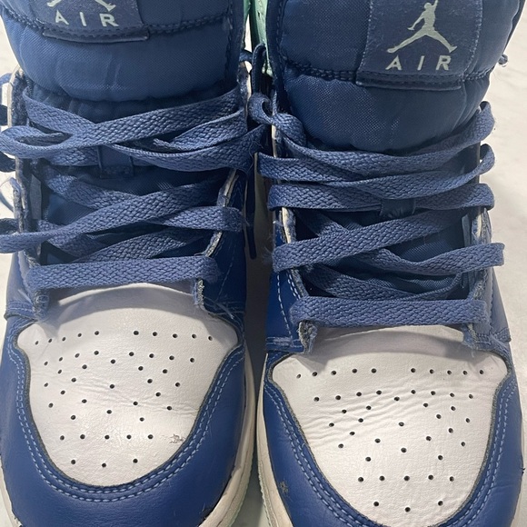*USED* Air Jordan 1 Mid Mint Foam - Picture 8 of 14